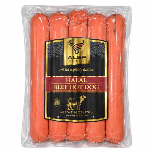 Alef Halal Beef Hot Dog