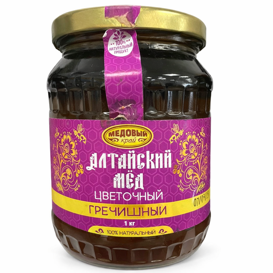 Altai Buckwheat Flower Honey