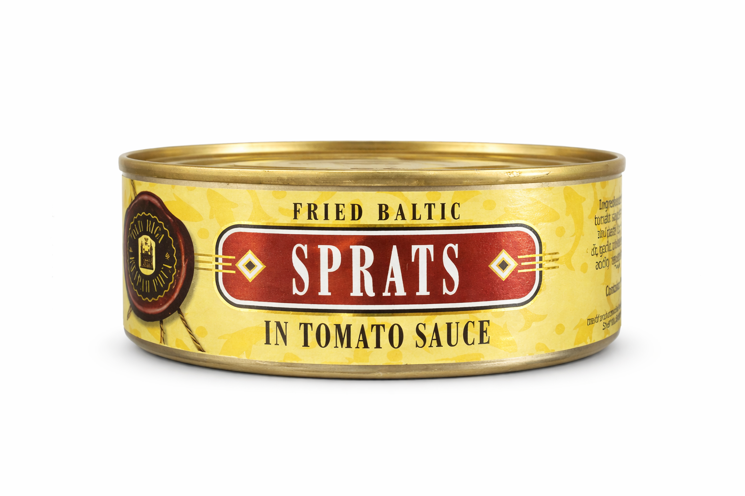 Fried Baltic Sprats In Tomato Sauce