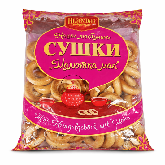 Hlebodar Mini Sushki with Poppy Seeds