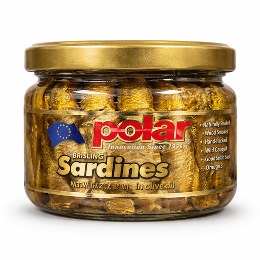 Polar Brisling Sardines in Olive Oil