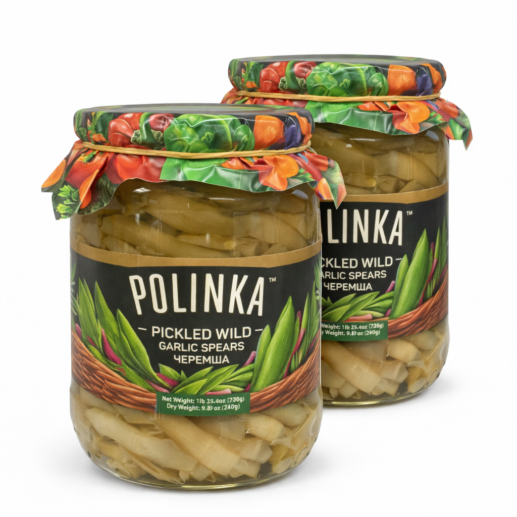 Polinka Pickled Wild Garlic Spears