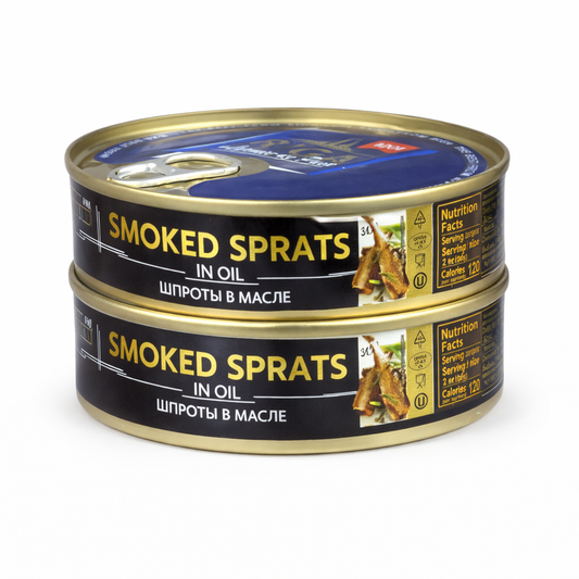 Smoked Sprats in Oil